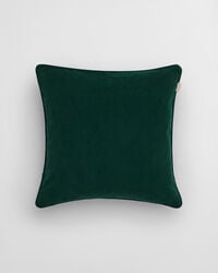 cuscino in velluto - tartan verde