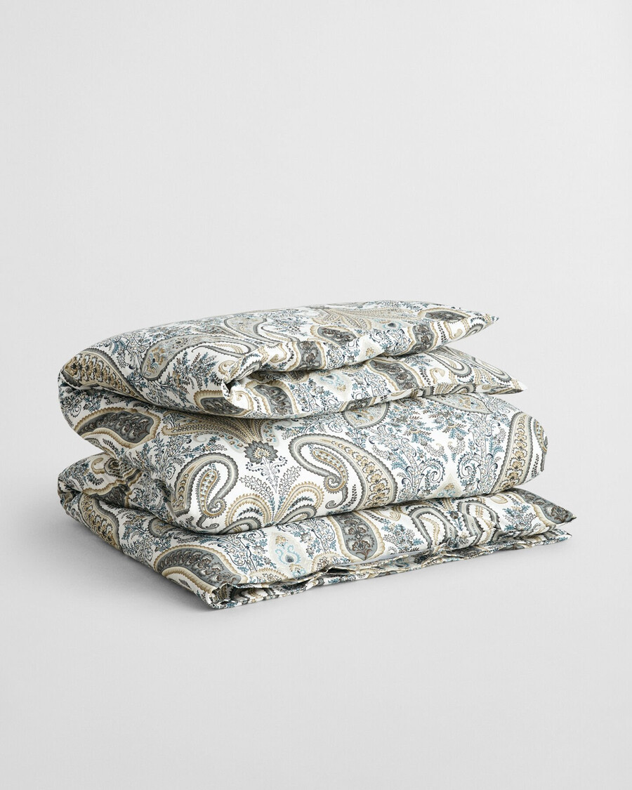 piumino matrimoniale key west paisley - dark putty