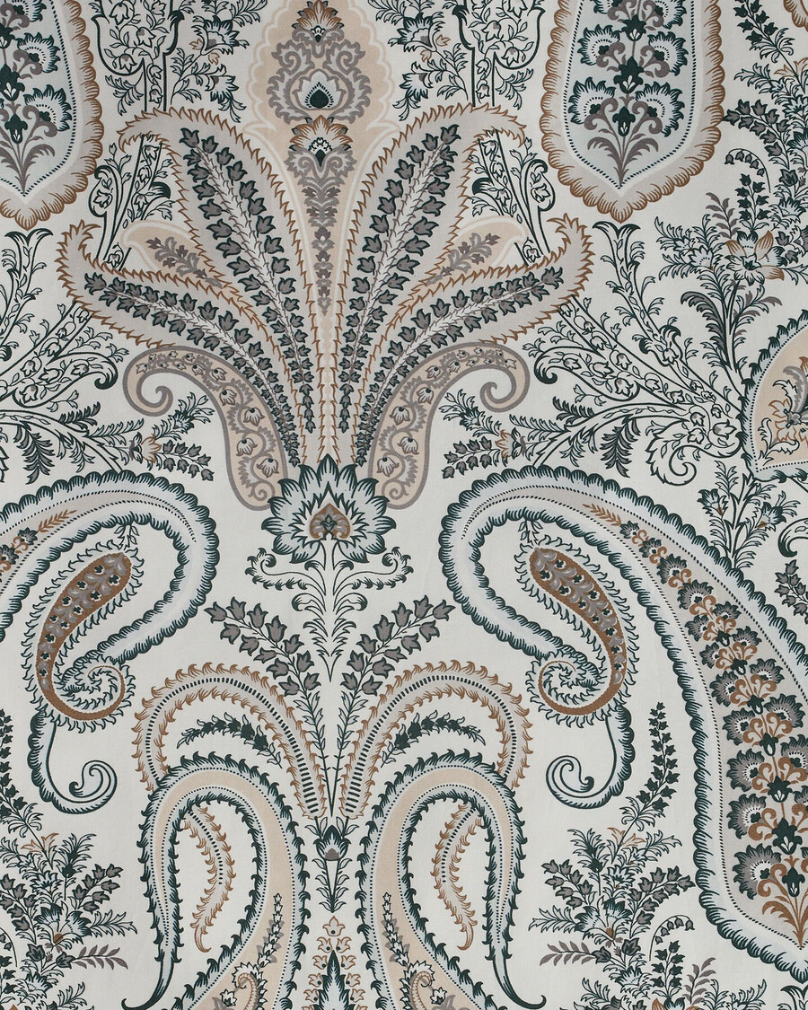 piumino matrimoniale key west paisley - tartan green