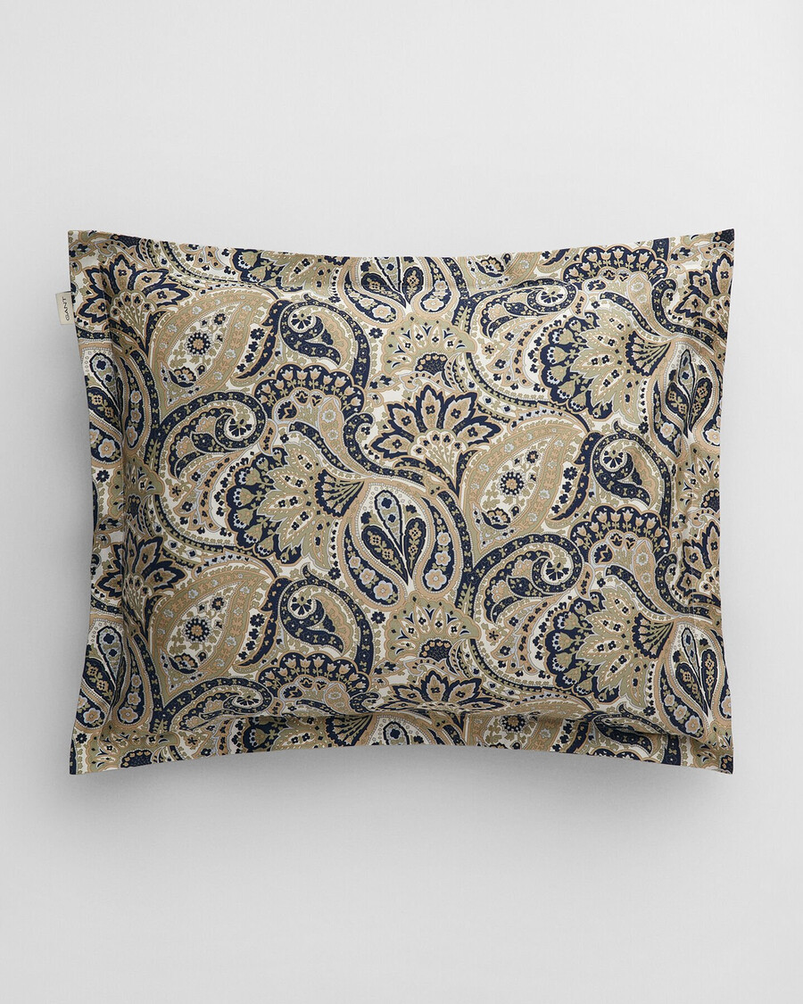 federa con stampa paisley darchivio - salvia sbiadita