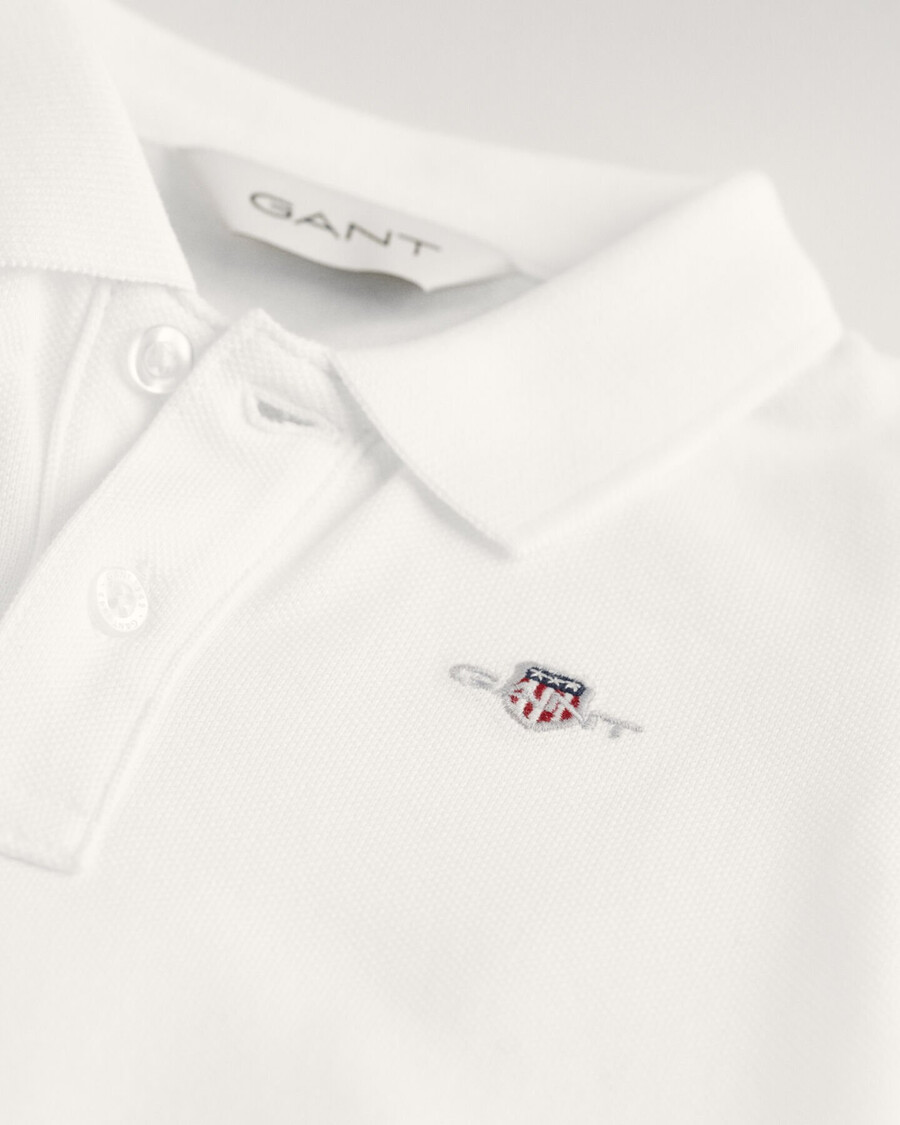 baby shield piqué rugger - bianco
