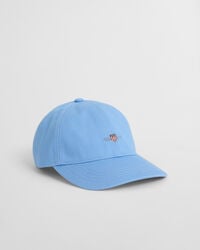 cappellino in twill di cotone kids shield - dream blue
