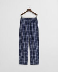 pantaloni del pigiama in flanella a quadri per adolescenti - blu persiano