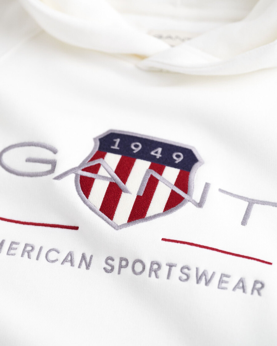 felpa con cappuccio teens archive shield - guscio duovo