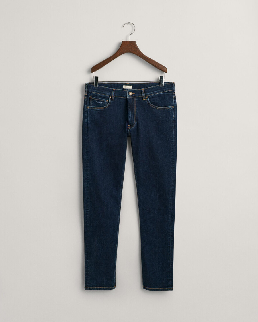 jeans slim fit per ragazzi adolescenti - blu scuro