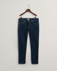 jeans slim fit per ragazzi adolescenti - blu scuro