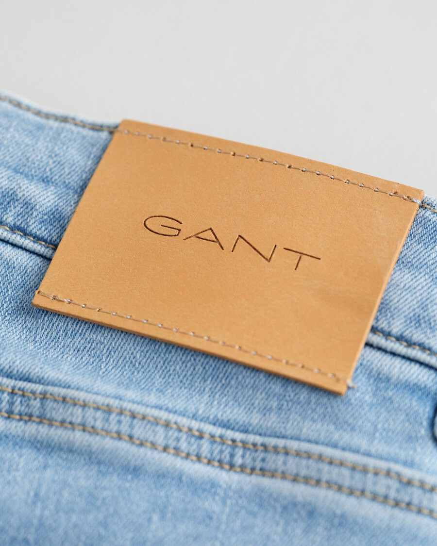 jeans slim fit per ragazzi adolescenti - azzurro chiaro
