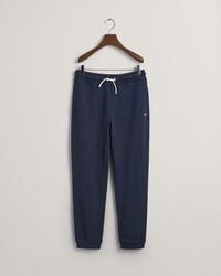pantaloni della tuta da ragazzo con scudo - blu sera