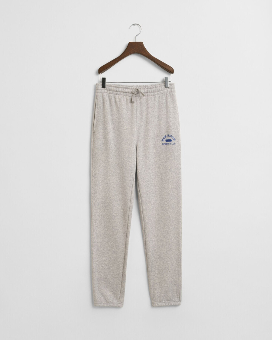 pantaloni della tuta con grafica per ragazzi - grigio chiaro melange