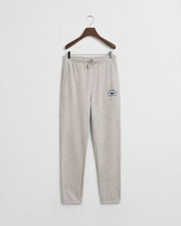 pantaloni della tuta con grafica per ragazzi - grigio chiaro melange