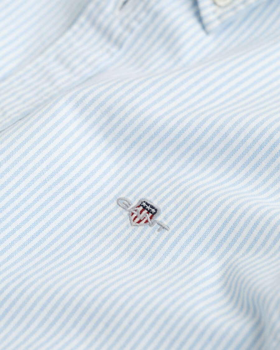 camicia oxford a righe per adolescenti - capri blue