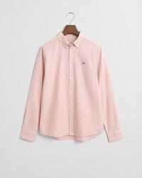 camicia oxford a righe per adolescenti - arancione intenso