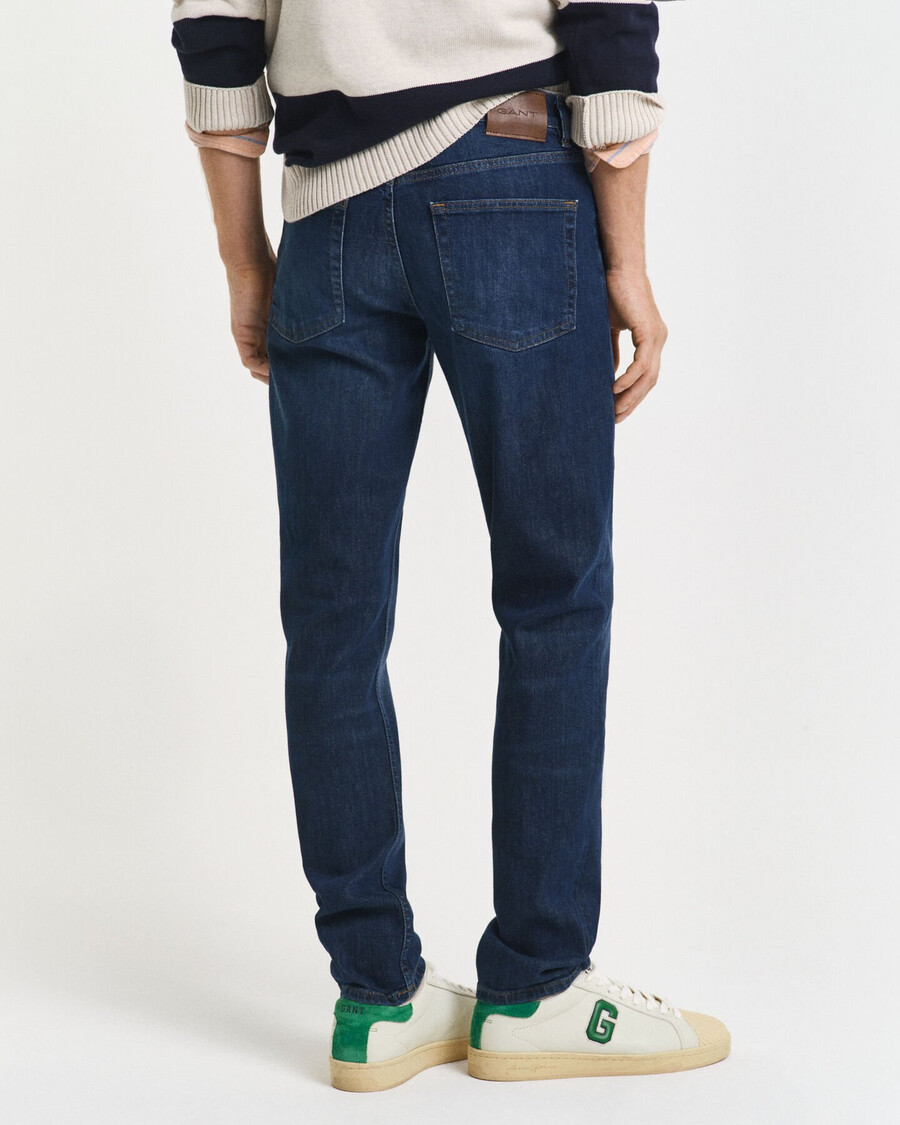 jeans slim fit - blu scuro consumato
