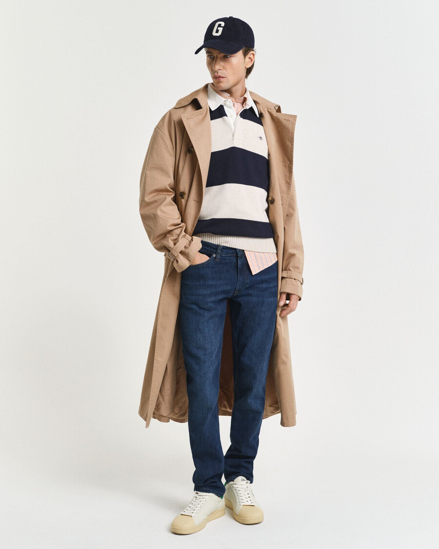 jeans slim fit - blu scuro consumato