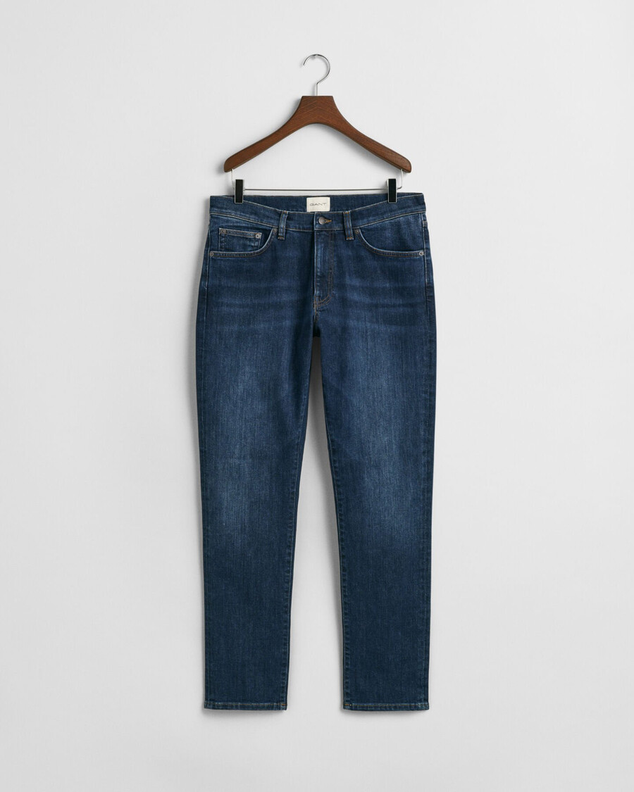 jeans slim fit - blu scuro consumato