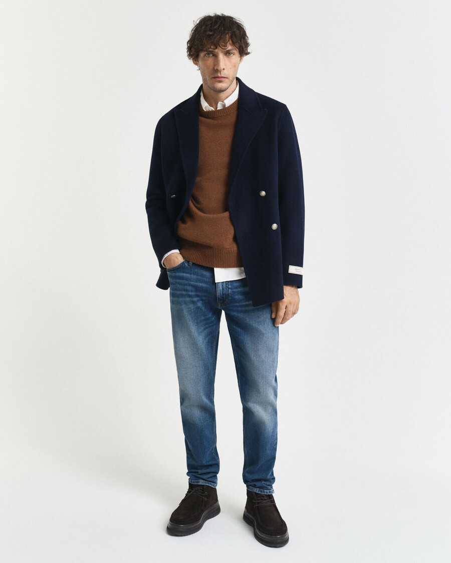 jeans slim fit - blu medio vintage