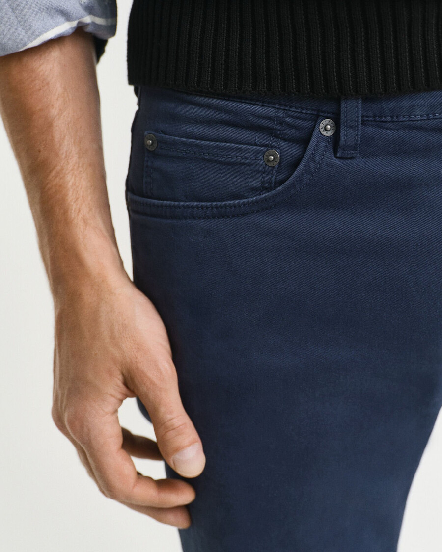 jeans slim fit desert - marine