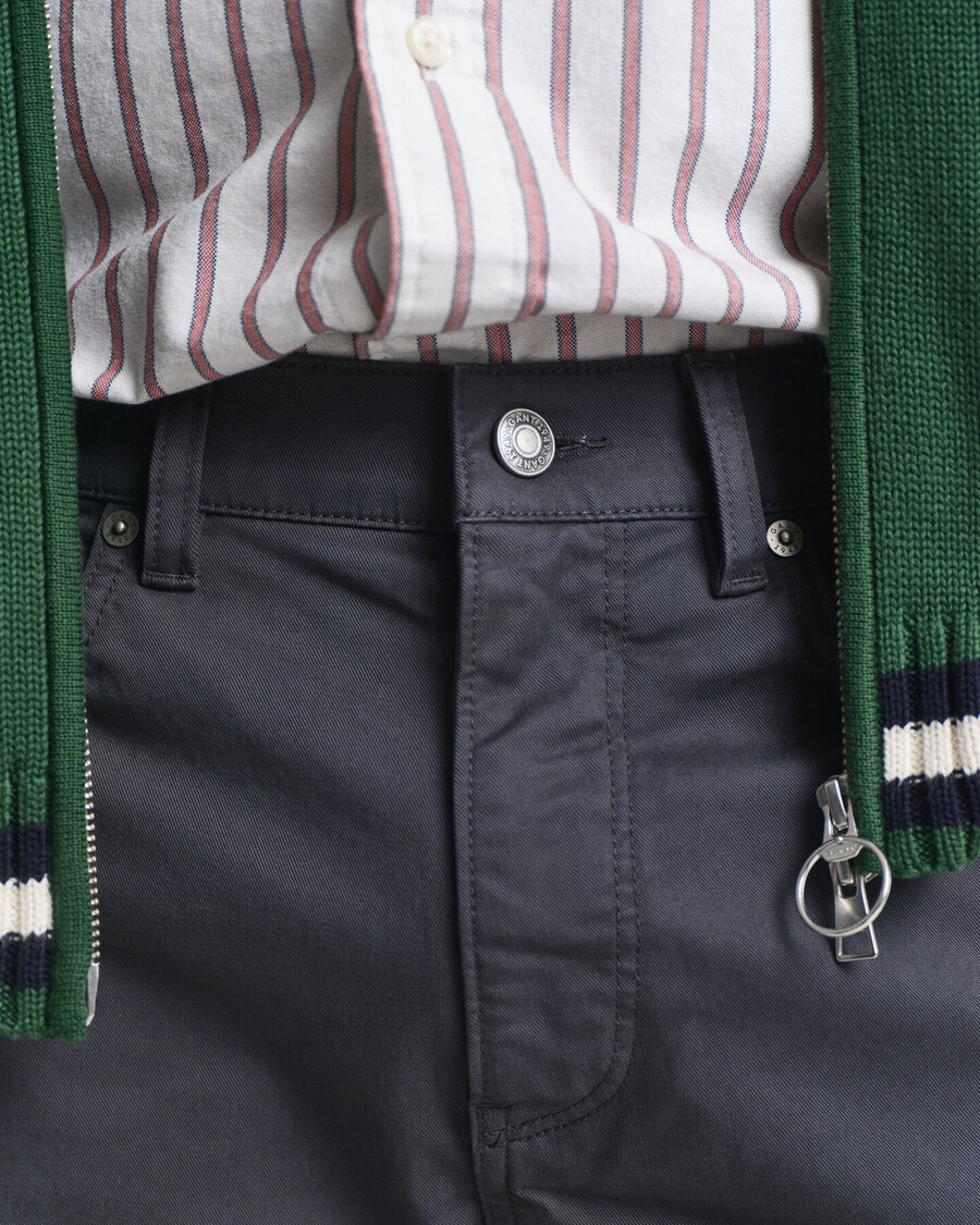 jeans desert regular fit - antracite