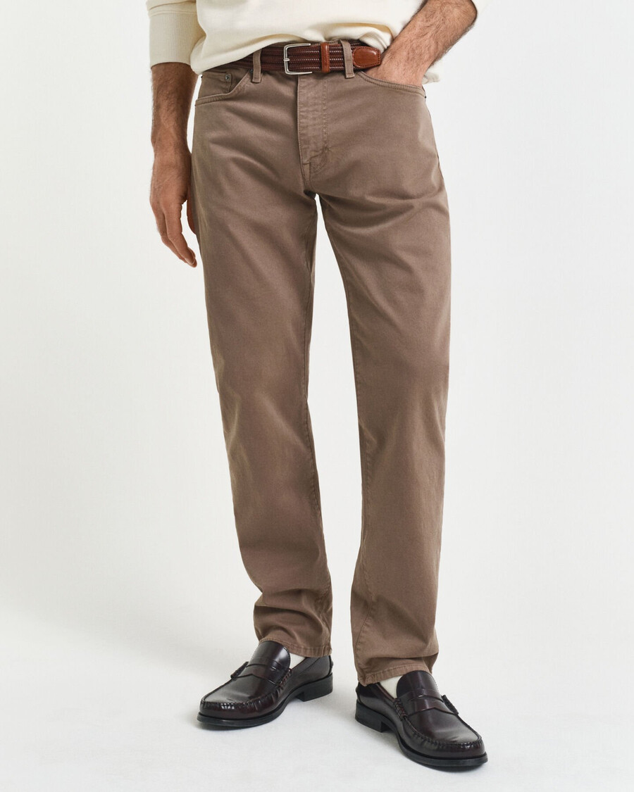 jeans desert regular fit - marrone deserto