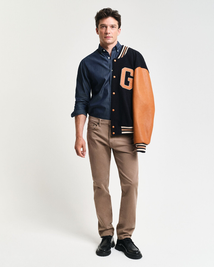 jeans desert regular fit - marrone deserto