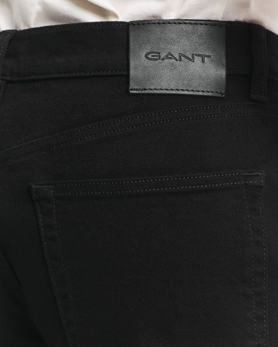 jeans neri slim fit stay - nero