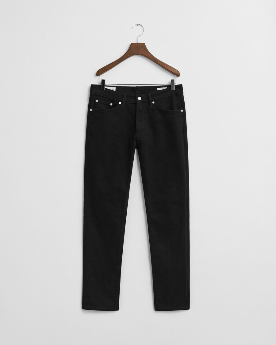 jeans neri slim fit stay - nero