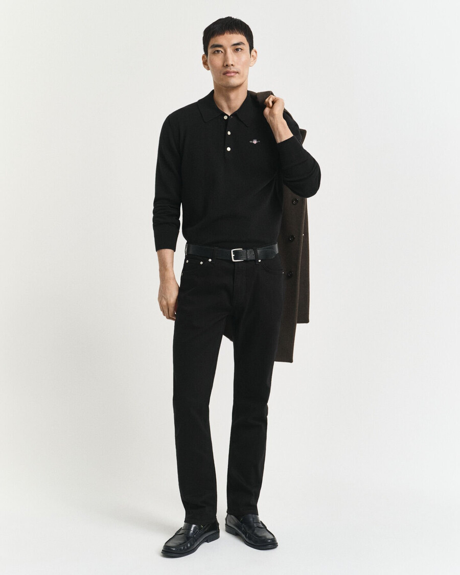 jeans stay black regular fit - nero