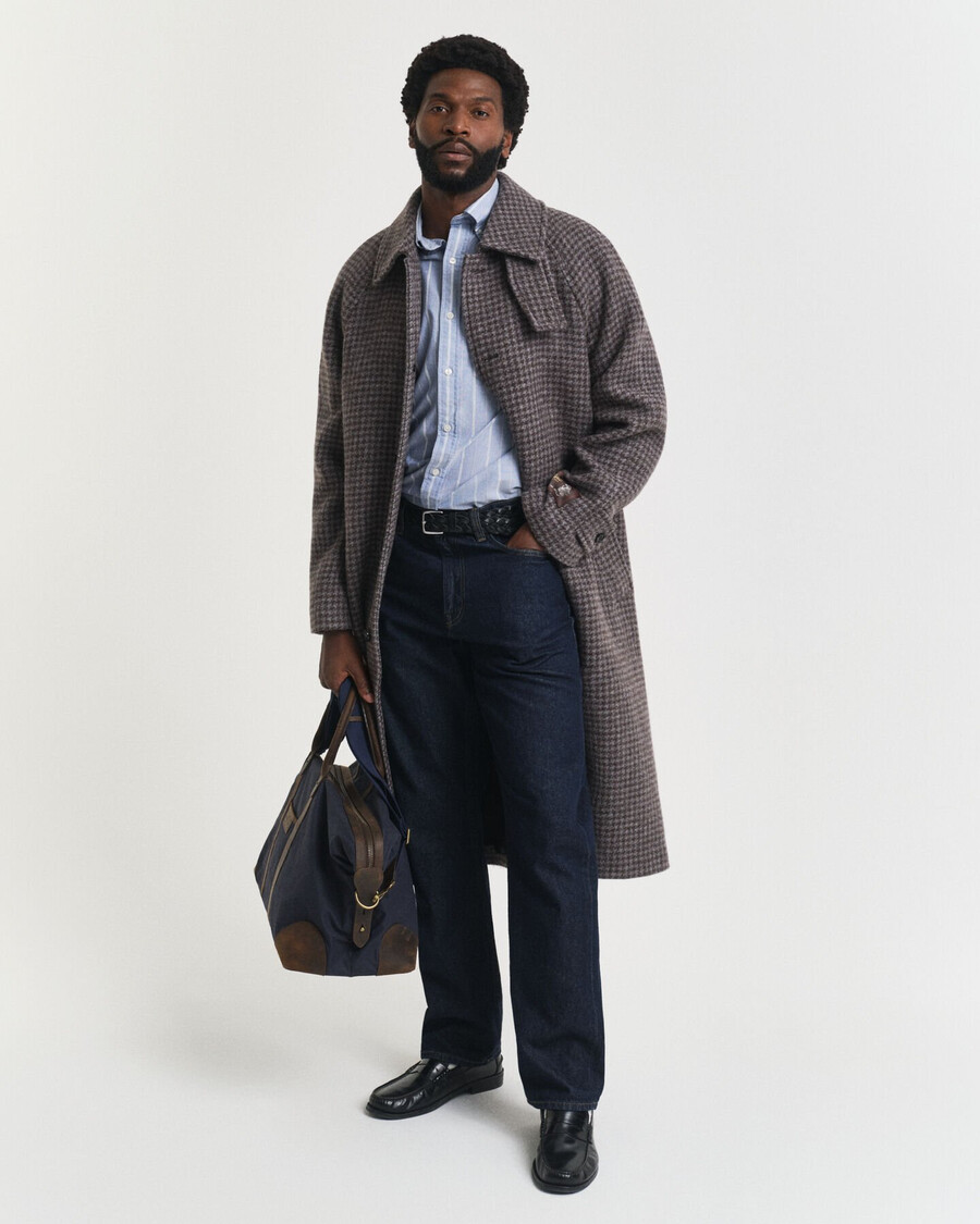 jeans straight fit - blu scuro grezzo