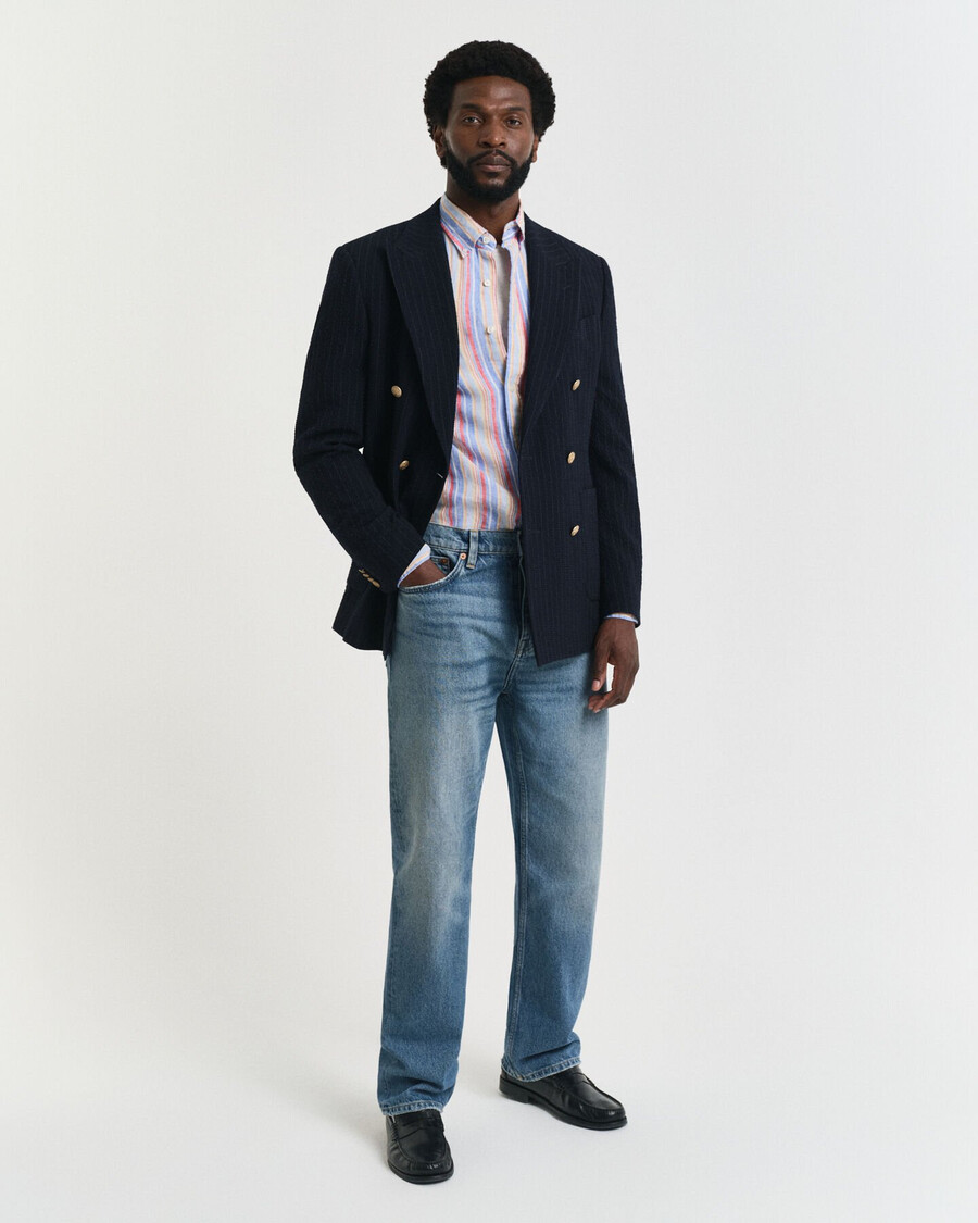 jeans straight fit - blu semi chiaro vintage