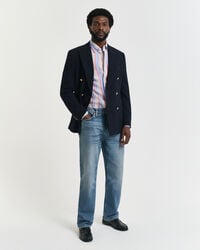 jeans straight fit - blu semi chiaro vintage