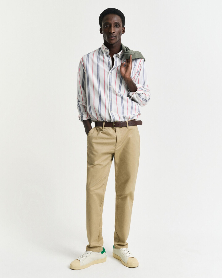 pantaloni chino slim fit - cachi scuro