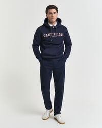 pantaloni chino regular fit - blu marino