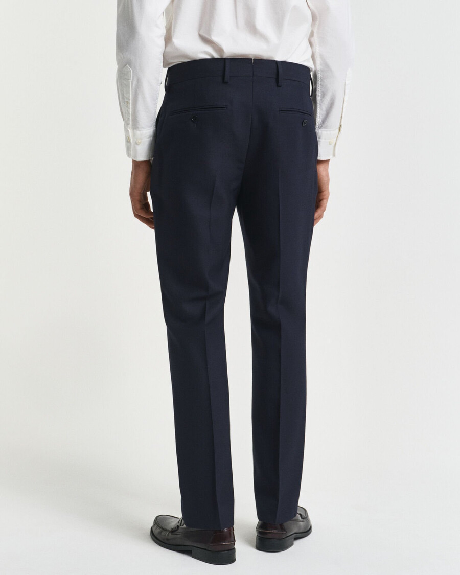 pantaloni da abito slim fit da club - blu sera