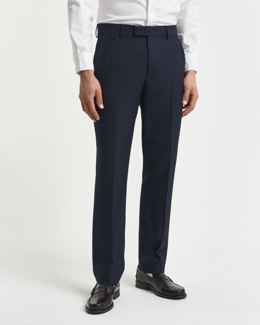 pantaloni da abito slim fit da club - blu sera