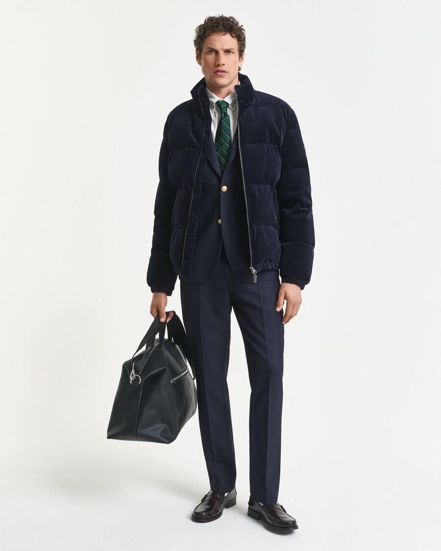 pantaloni da abito slim fit da club - blu sera