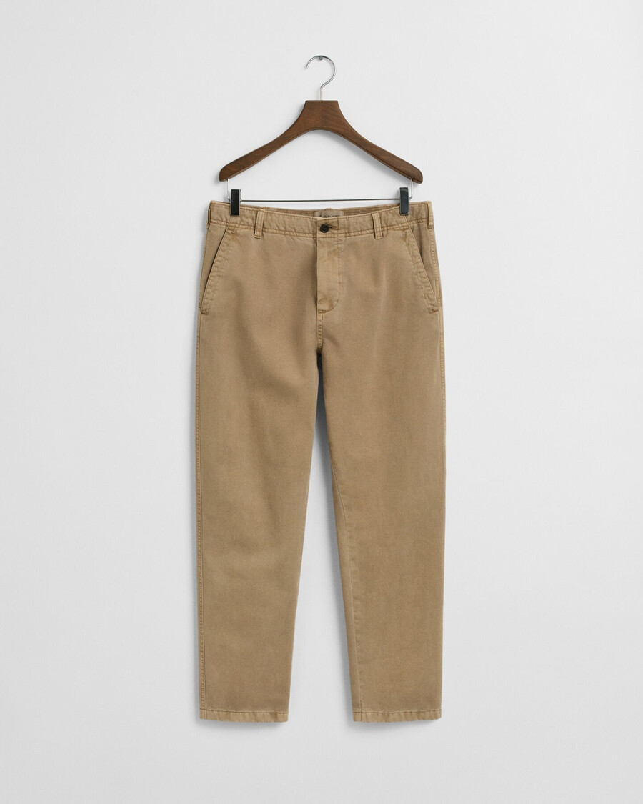 pantaloni chino affusolati regular fit surplus - grigio talpa chiaro