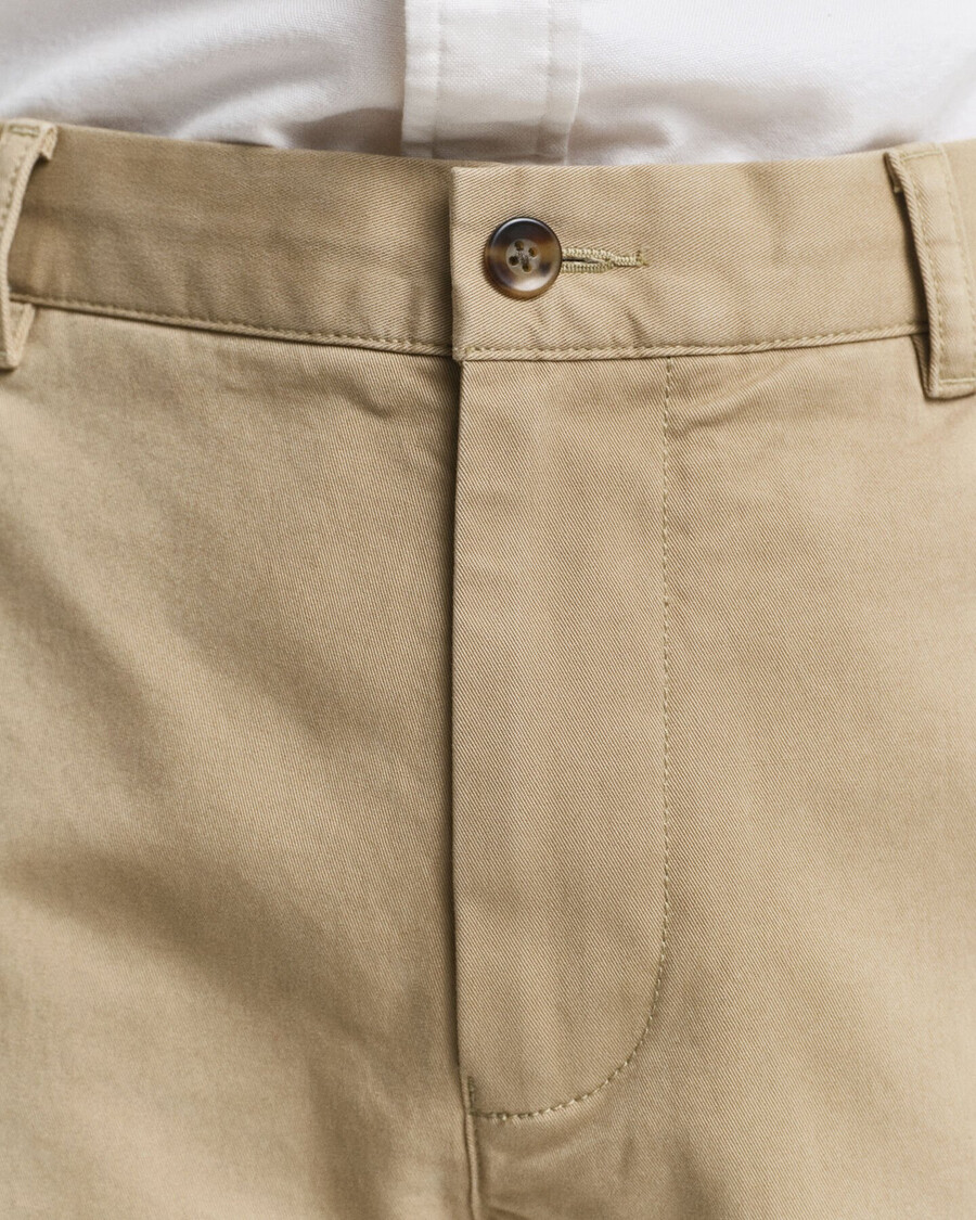 pantaloni chino super comodi dalla vestibilità regolare - cachi scuro
