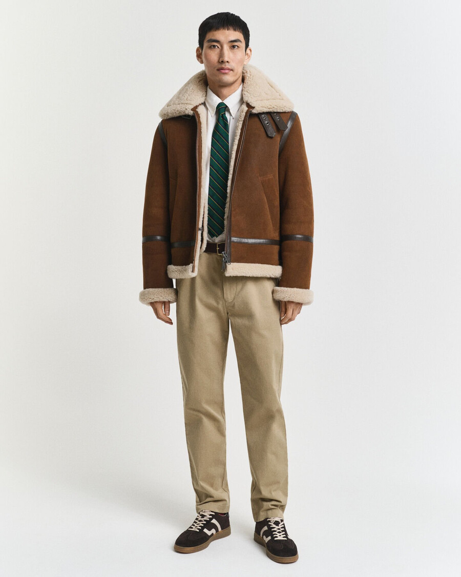 pantaloni chino super comodi dalla vestibilità regolare - cachi scuro