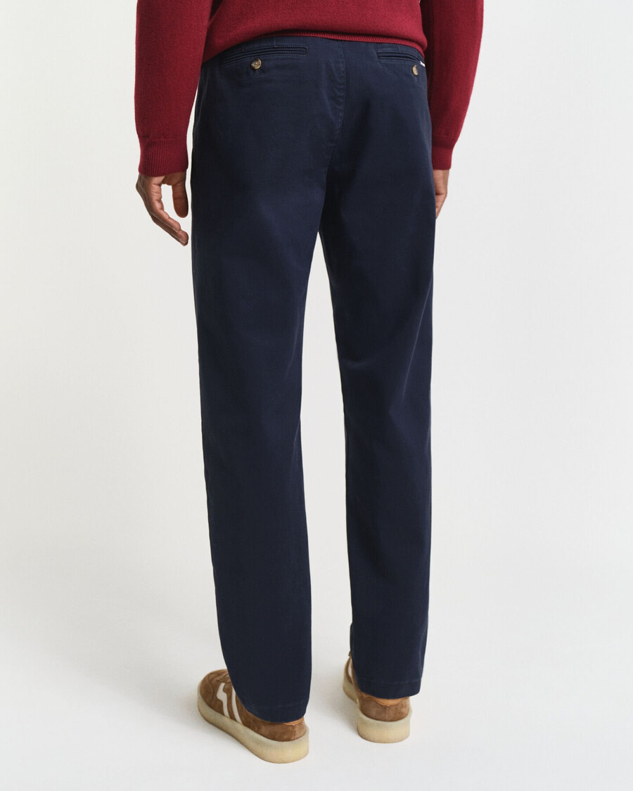 pantaloni chino super comodi dalla vestibilità regolare - blu sera