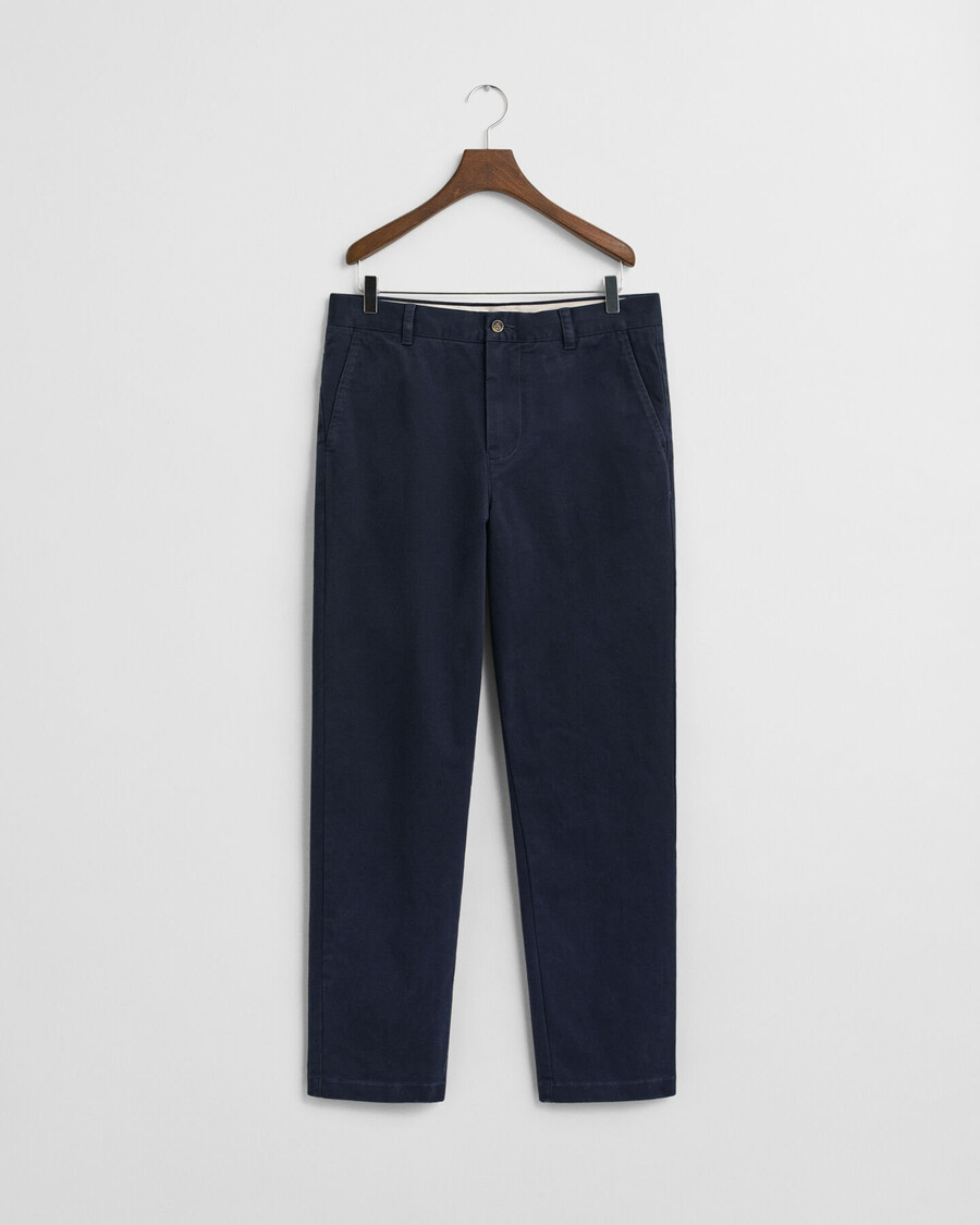 pantaloni chino super comodi dalla vestibilità regolare - blu sera