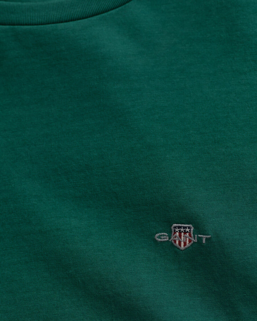 t-shirt con scudo dalla vestibilità regolare - verde foresta intenso