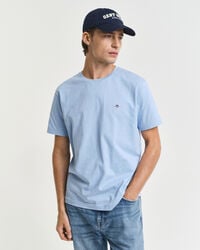 maglietta con scudo dalla vestibilità regolare - capri blue