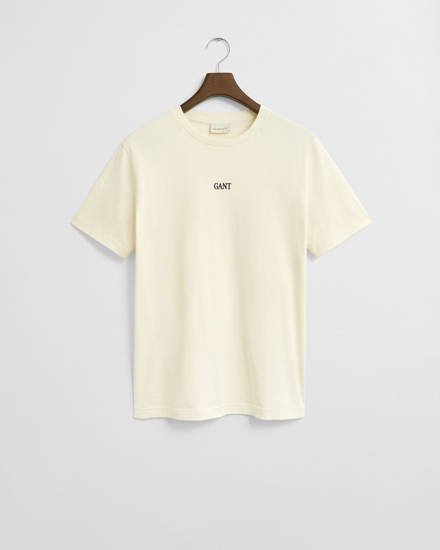 piccola maglietta grafica - crema