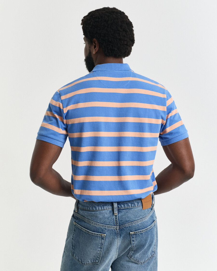 polo a righe - blu perfetto