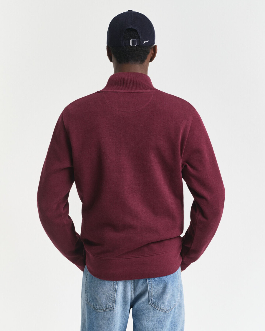 felpa sacker rib halfzip - vino invernale
