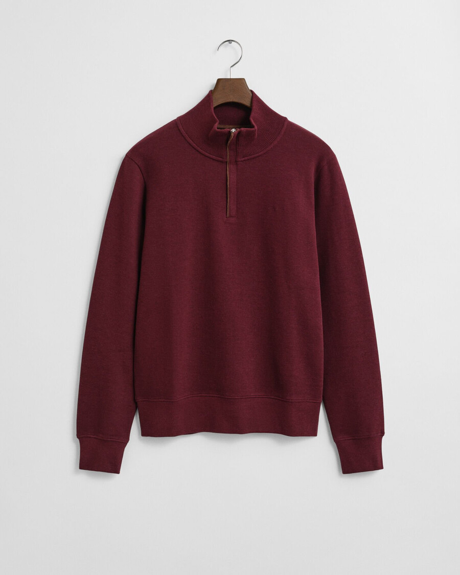 felpa sacker rib halfzip - vino invernale