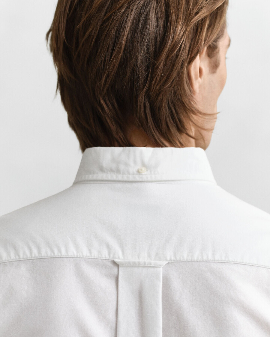 camicia oxford classica vestibilità regolare - bianca