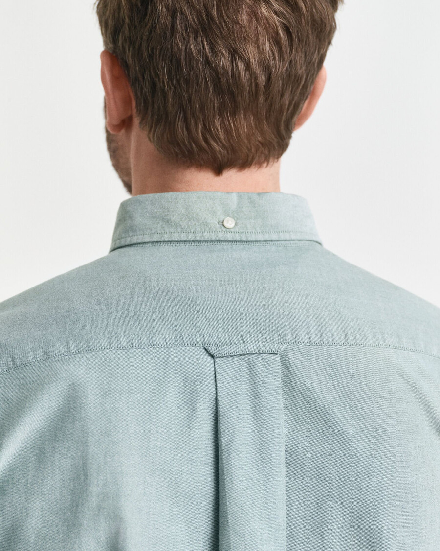 camicia oxford classica vestibilità regolare - verde foresta