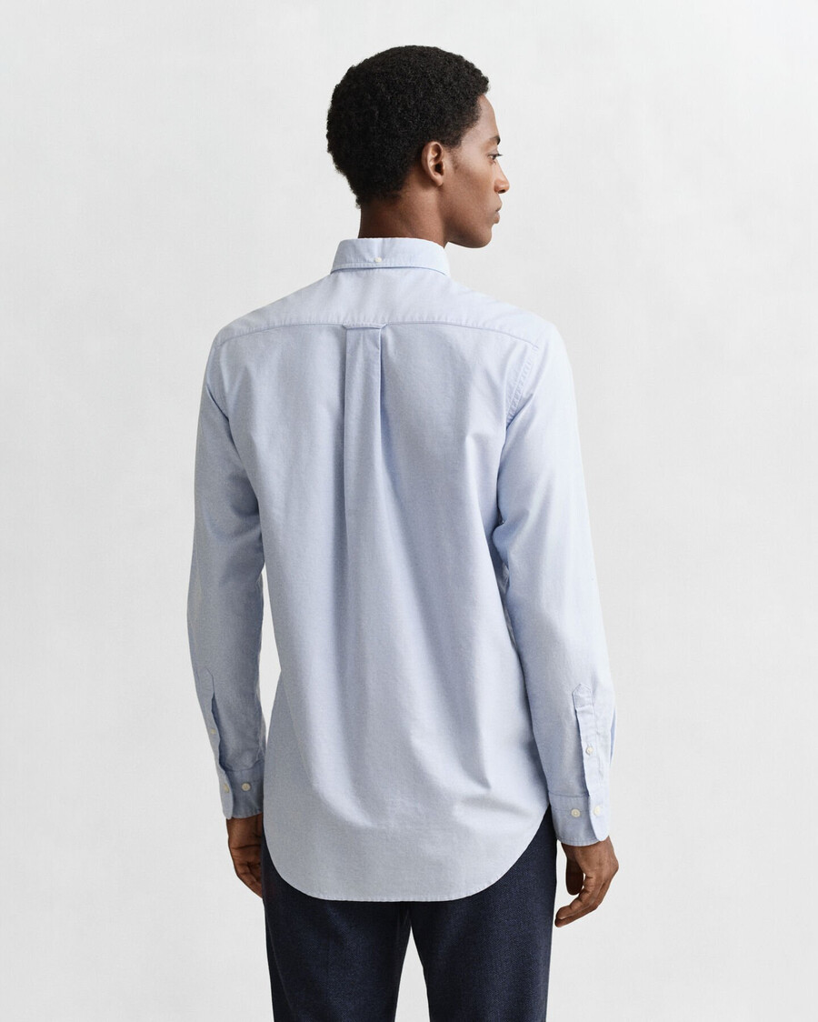 camicia oxford classica vestibilità regolare - azzurro chiaro