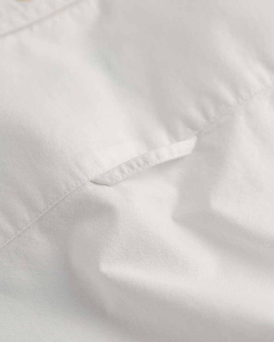 camicia oxford classica slim fit - bianca